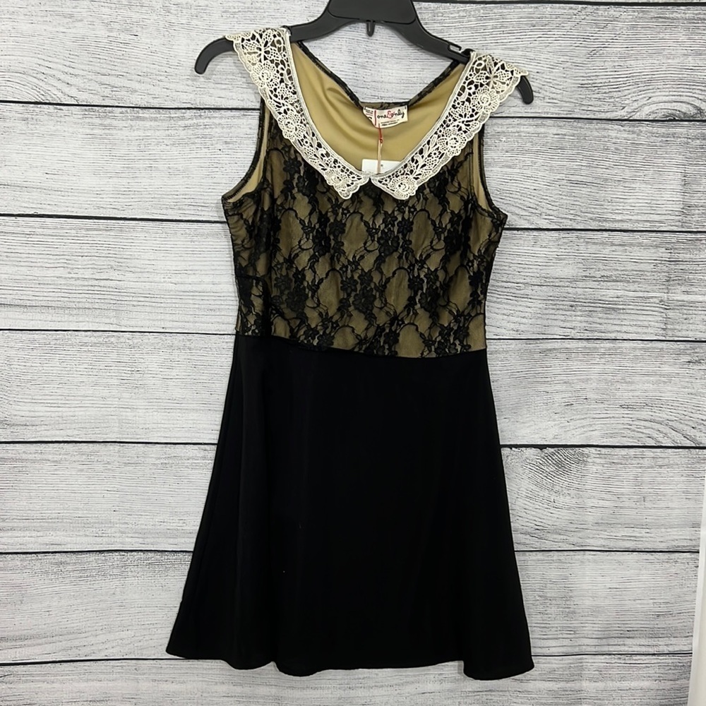 NWT Lace collared dress